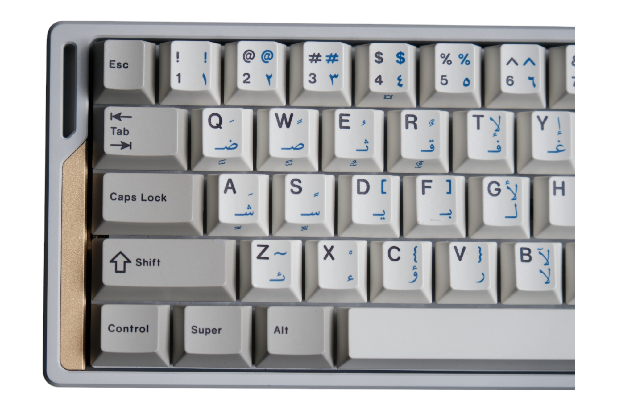 JC Studio Arabic Blue Keycap Kit · Milktooth
